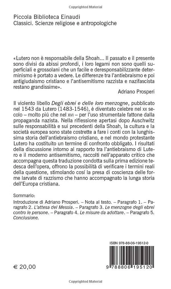 Degli ebrei e delle loro menzogne