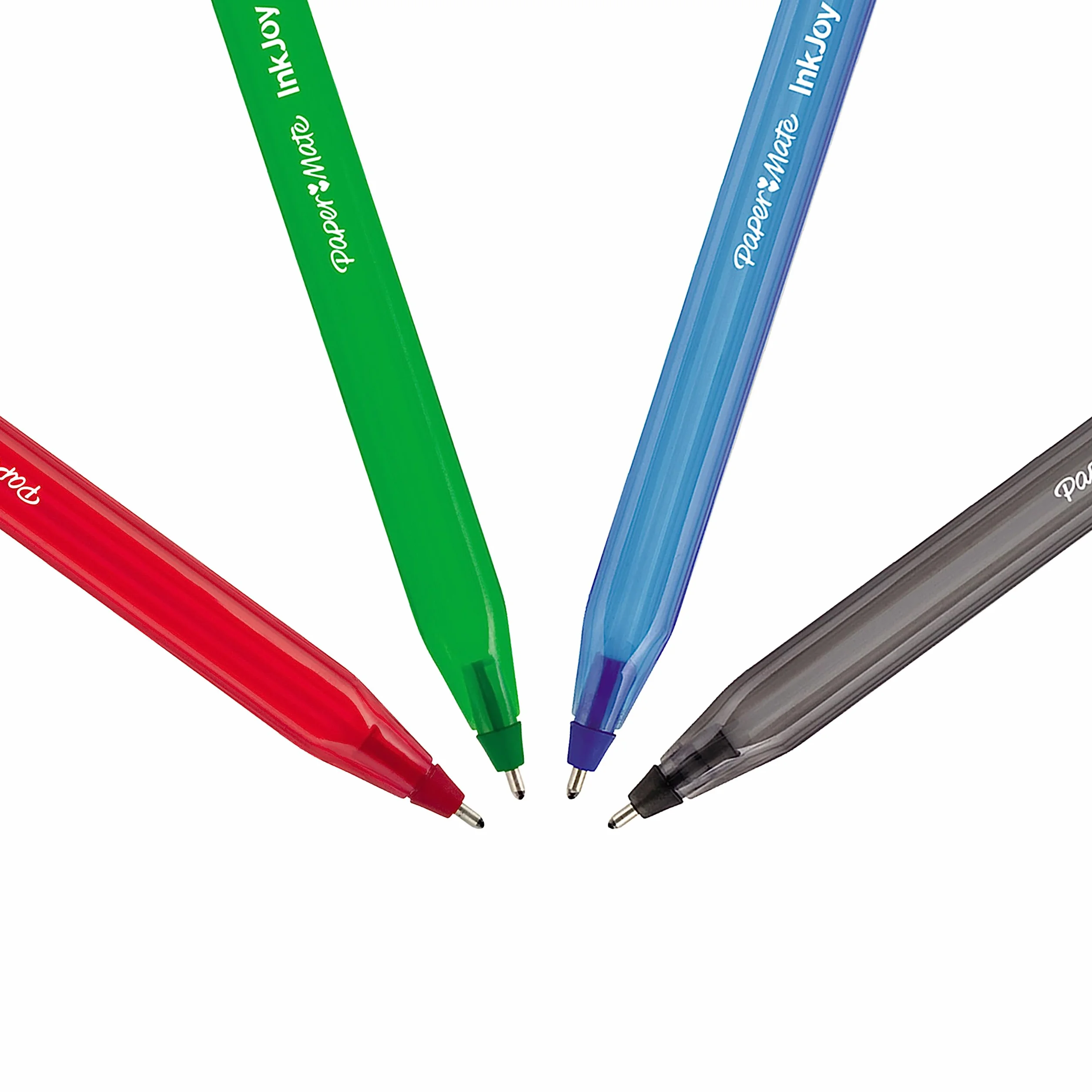 Paper Mate Inkjoy 100ST Penna a Sfera, Punta Media (1.0 mm), Colori per Ufficio Assortiti, 27 Pezzi