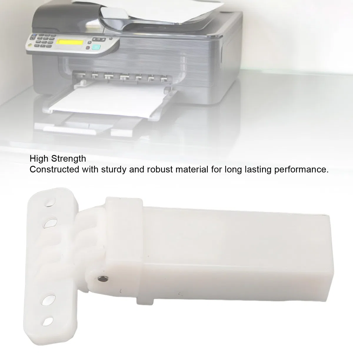 Unità Cerniera ADF, 10 Pezzi di Ricambio per Stampante Ad Alta Resistenza e Prestazioni Migliorate, Gruppo Cerniera ADF per Stampante M2880 M2885 M3065 M3370 M3870 (WHITE)