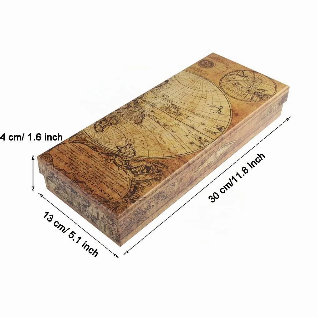 Set per scrittura calligrafica con 5 pennini di ricambio, inchiostro, calamaio e penna, regalo blu