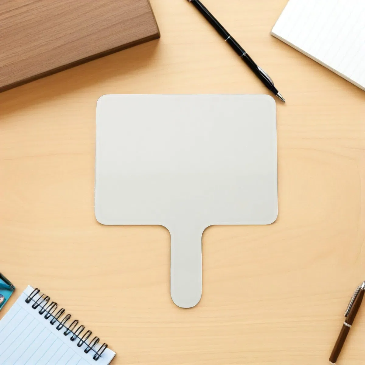 3 Pezzi Lavagne Cancellabili Doppia Faccia Paddle Portatile per Insegnanti e Studenti Lavagna Risposte Interattiva per Giochi Votazioni e Quiz in Aula e Riunioni