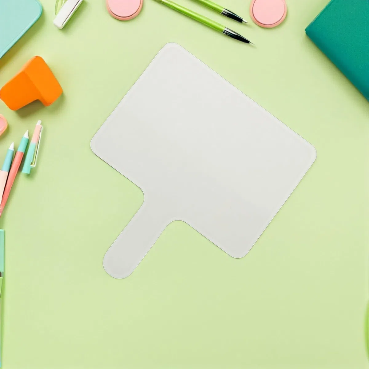 3 Pezzi Lavagne Cancellabili Doppia Faccia Paddle Portatile per Insegnanti e Studenti Lavagna Risposte Interattiva per Giochi Votazioni e Quiz in Aula e Riunioni