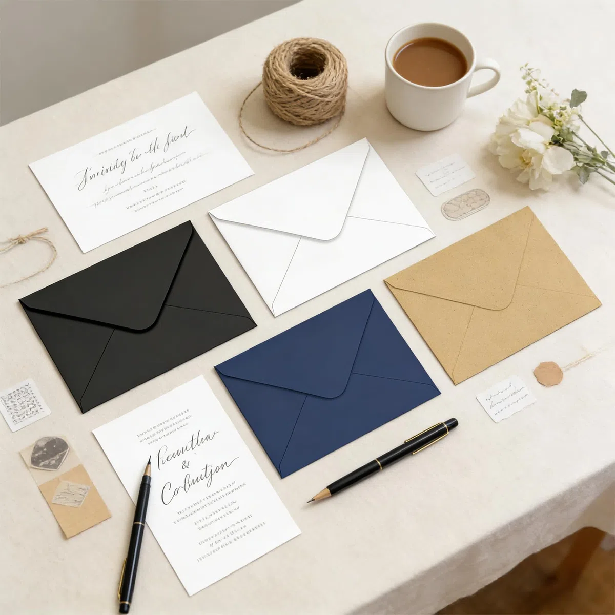 Buste A7, confezione da 100 buste da 13,3 x 18,4 cm, con patta a V, adatte per foto da 13,3 x 18,4 cm, per biglietti, matrimoni, inviti, annunci, regali per bambini, 13,3 x 18,4 cm (200, bianco)