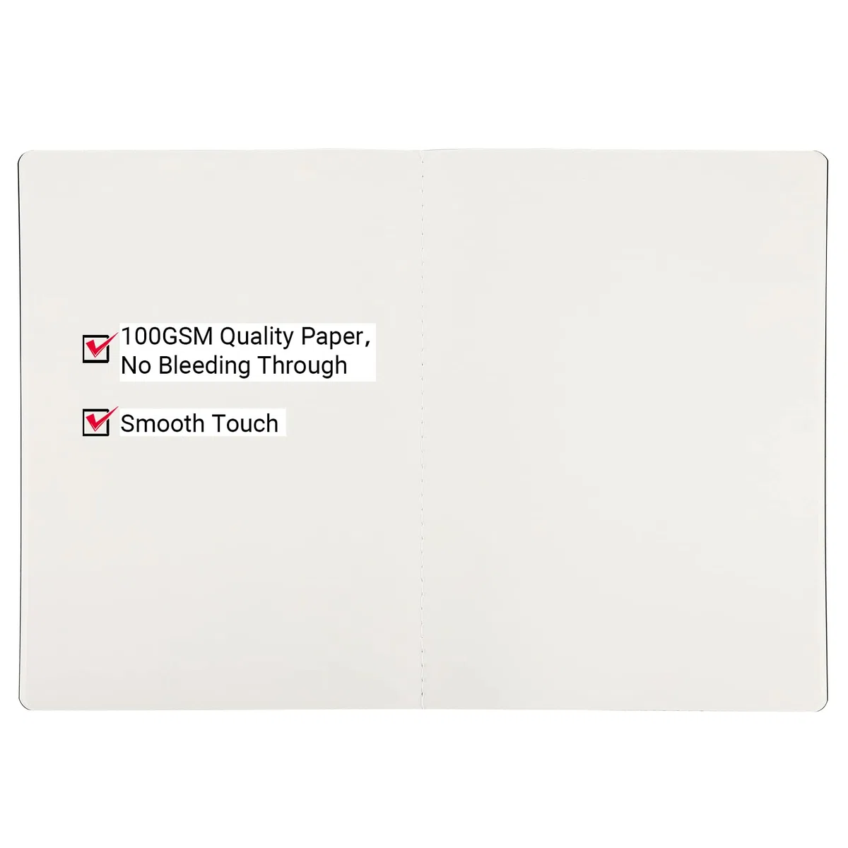Diari di quaderni per soggetti Kraft, 3 pezzi A4 8,3 x 11,5 pollici Quaderni vuoti con copertina morbida nera, Diario di viaggio Notebook Blocco note Set sfuso, Diario per ufficio per studenti