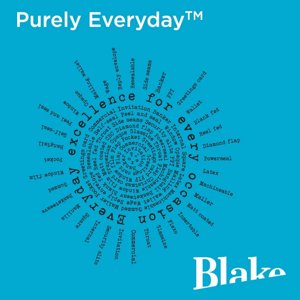 Blake Everyday 229 x 162 mm 80 g/m2 Tasca Autosigillante (13885) Manila, Confezione da 500