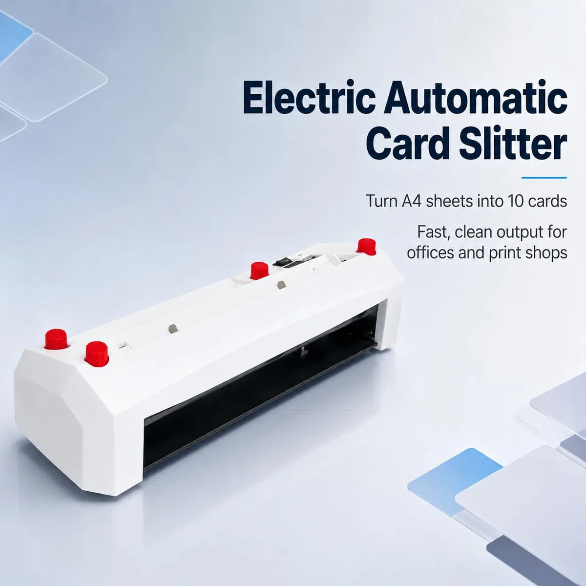 Taglierina Automatica Elettrica Per Carte, Per Biglietti Da Visita A4