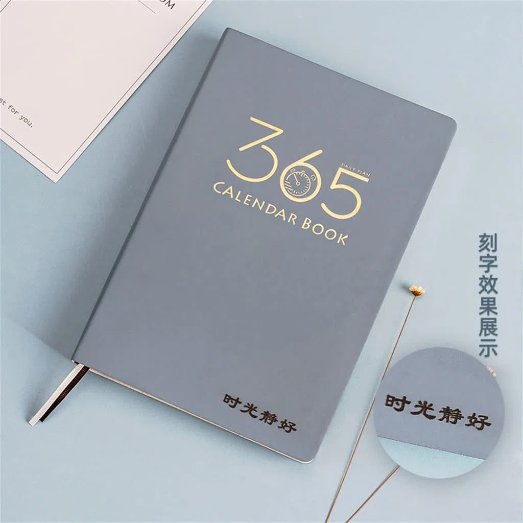 Agenda 365 giorni Agenda 2022 Notebook A5 Giornaliera Settimanale Piano mensile Organizer 200 pagine (A A5)