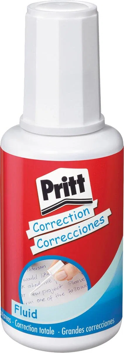 CORRETTORE A PENNELLO PRITT FLUID 1620 20ML