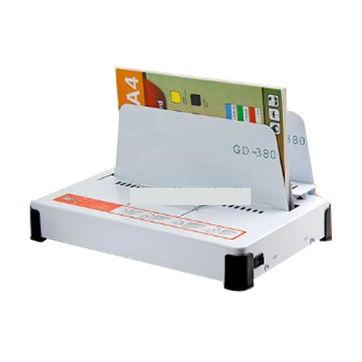Rilegatrice, GD380 Macchina rilegatrice a colla a caldo Documenti contrattuali Busta for libri A4 a automatica 100w