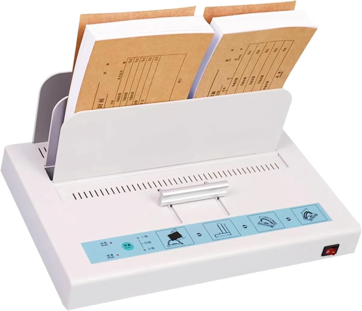 Rilegatrice Elettrica A Colla A Caldo, Rilegatrice A Colla A Caldo Per A4/A5, Rilegatrice Portatile Con 3 Impostazioni Di Calore, Riscaldamento In Ceramica PTC