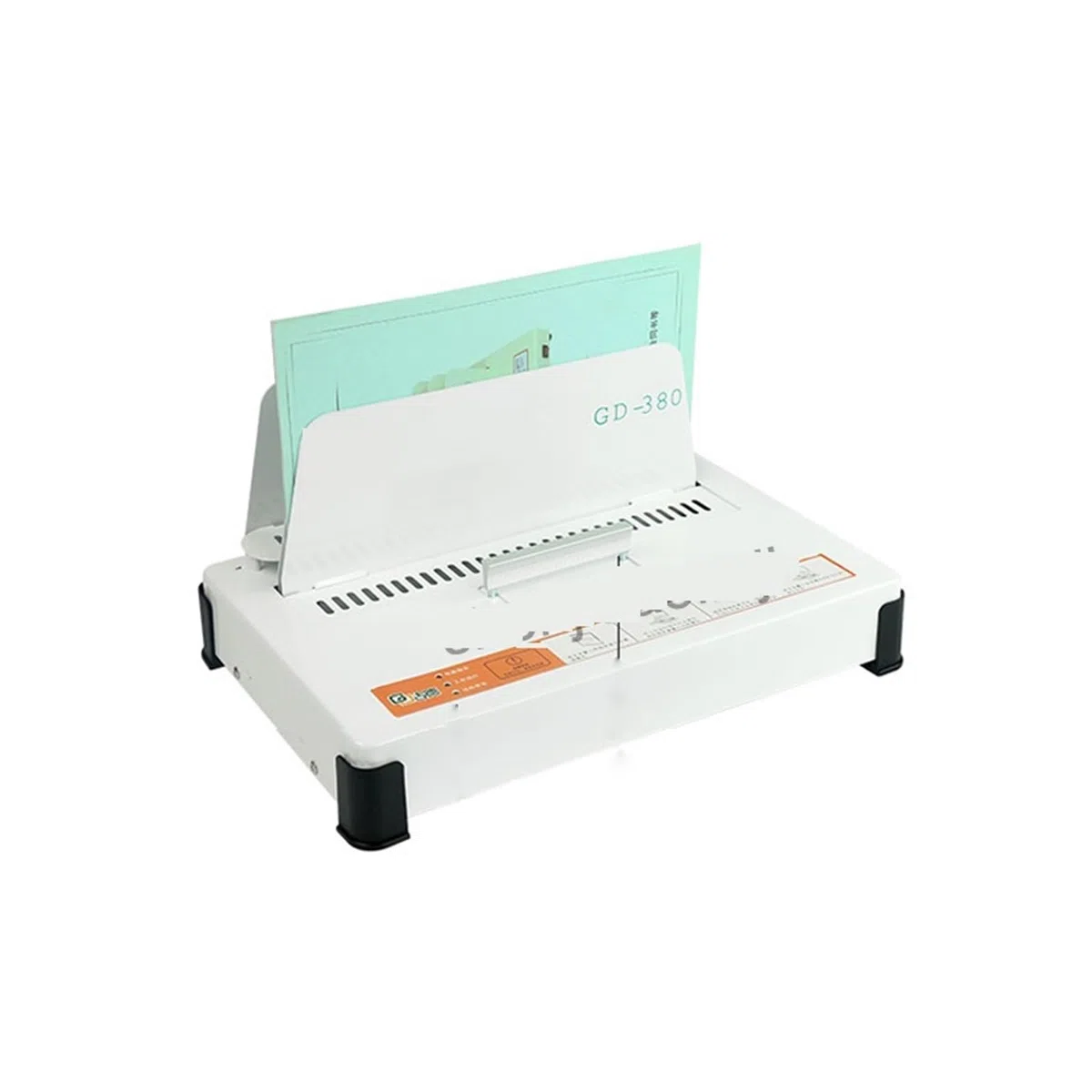 Rilegatrice, GD380 Macchina rilegatrice a colla a caldo Documenti contrattuali Busta for libri A4 a automatica 100w