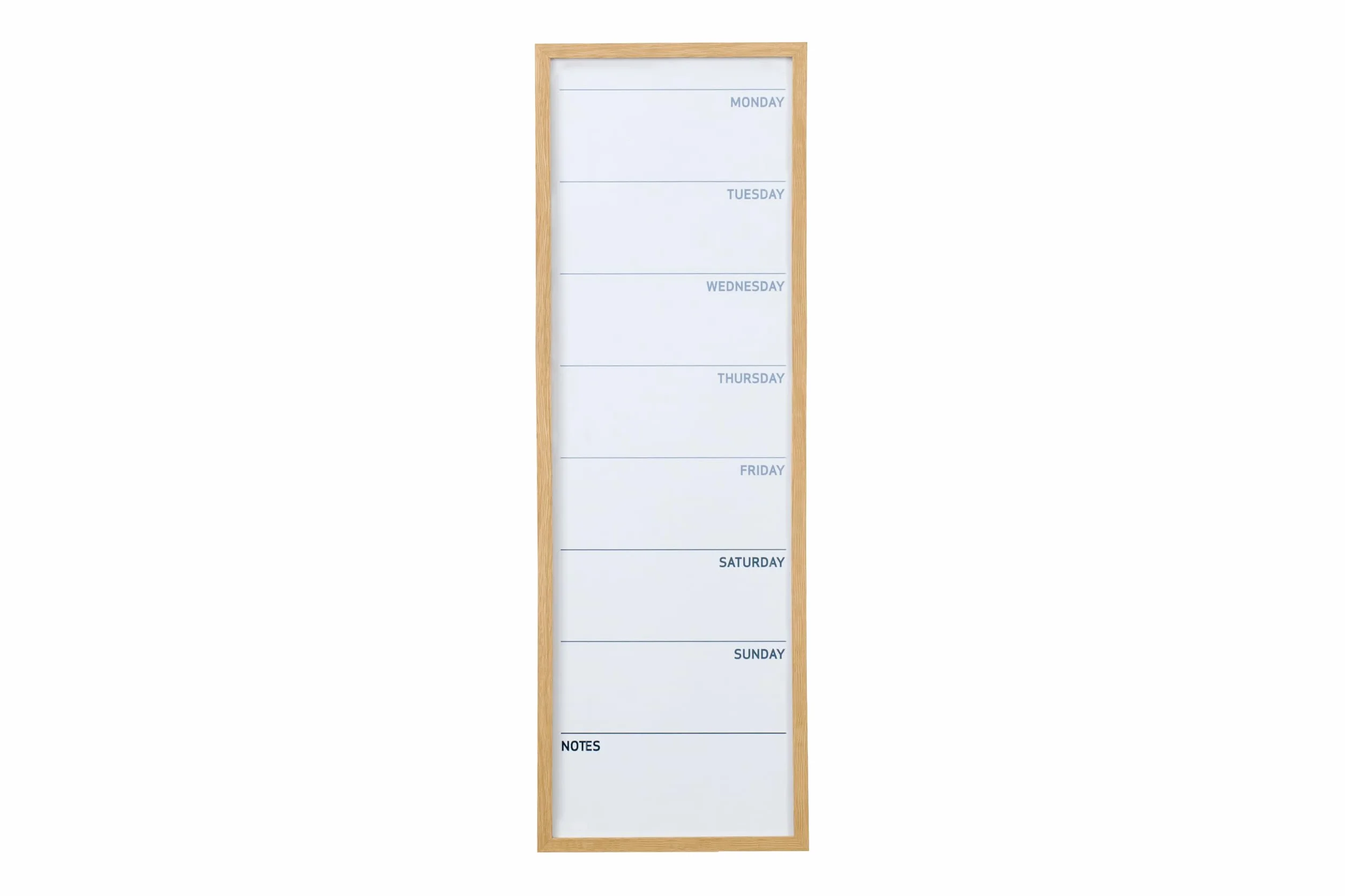Bi-Office MM71418230 Planner Verticale e Bacheca Note, 90x30, Pino