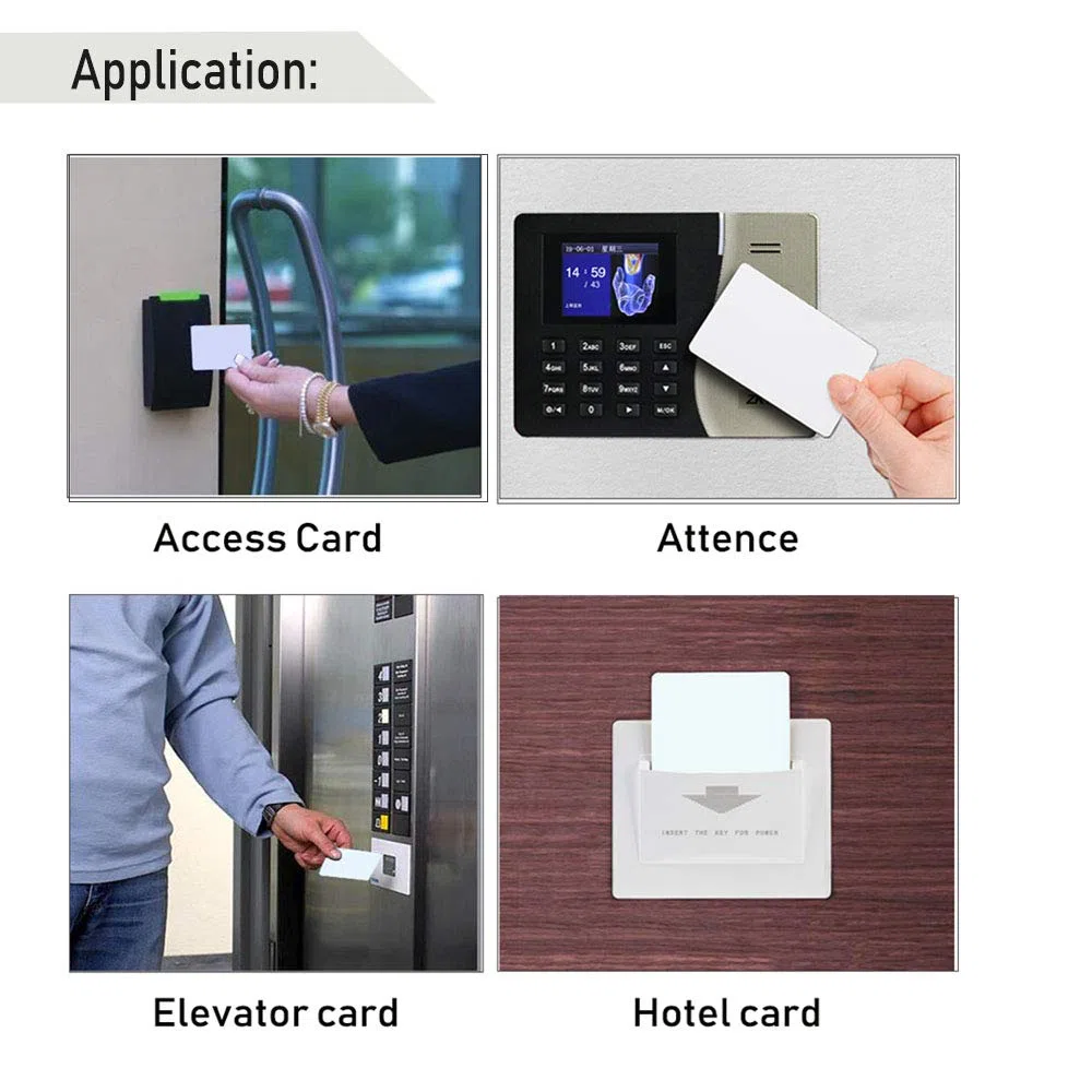 NFC - Carte da 13,56 MHz MIFARE Classic 1K, RFID, chip M1, schede per controllo dell'accesso, carte chiavi alberghi, ecc. (30 pezzi)