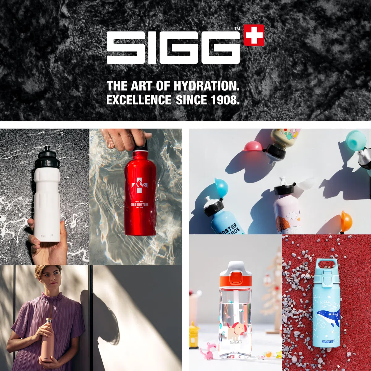 SIGG - Borraccia Bambini In Alluminio - KBT - Ermetica - Leggera - Senza BPA- Certificata Climate Neutral - 0,4L