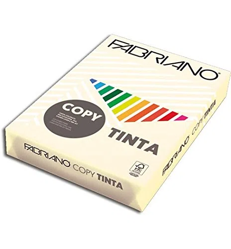Carta in risma colorata Fabriano 250 fogli A4 160gr avorio [69916021]