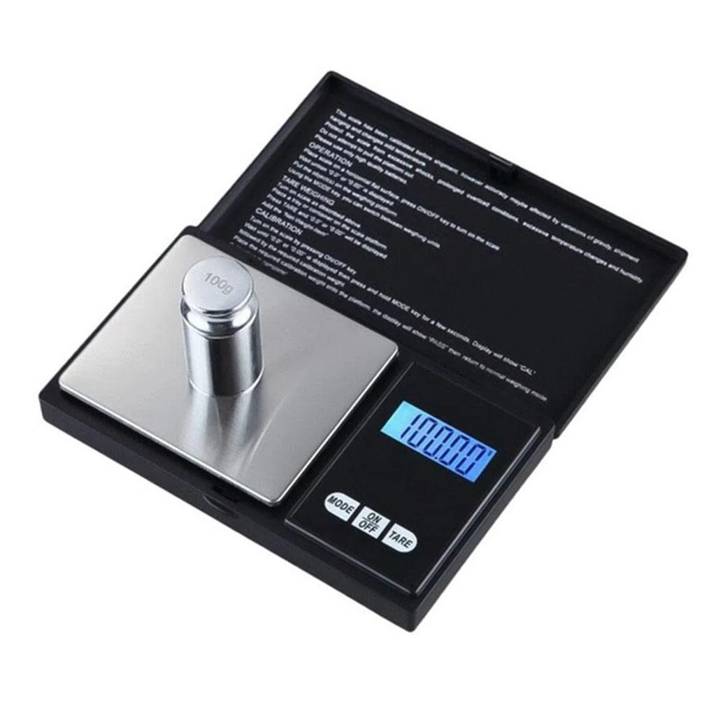 barenx 2-Pack Bilancia Digitale Gioielli Scala Grammi Display LCD
