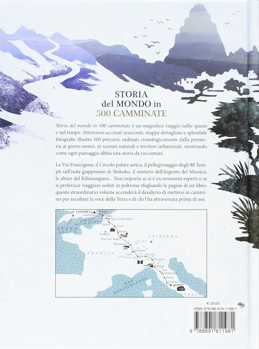 Storia del mondo in 500 camminate