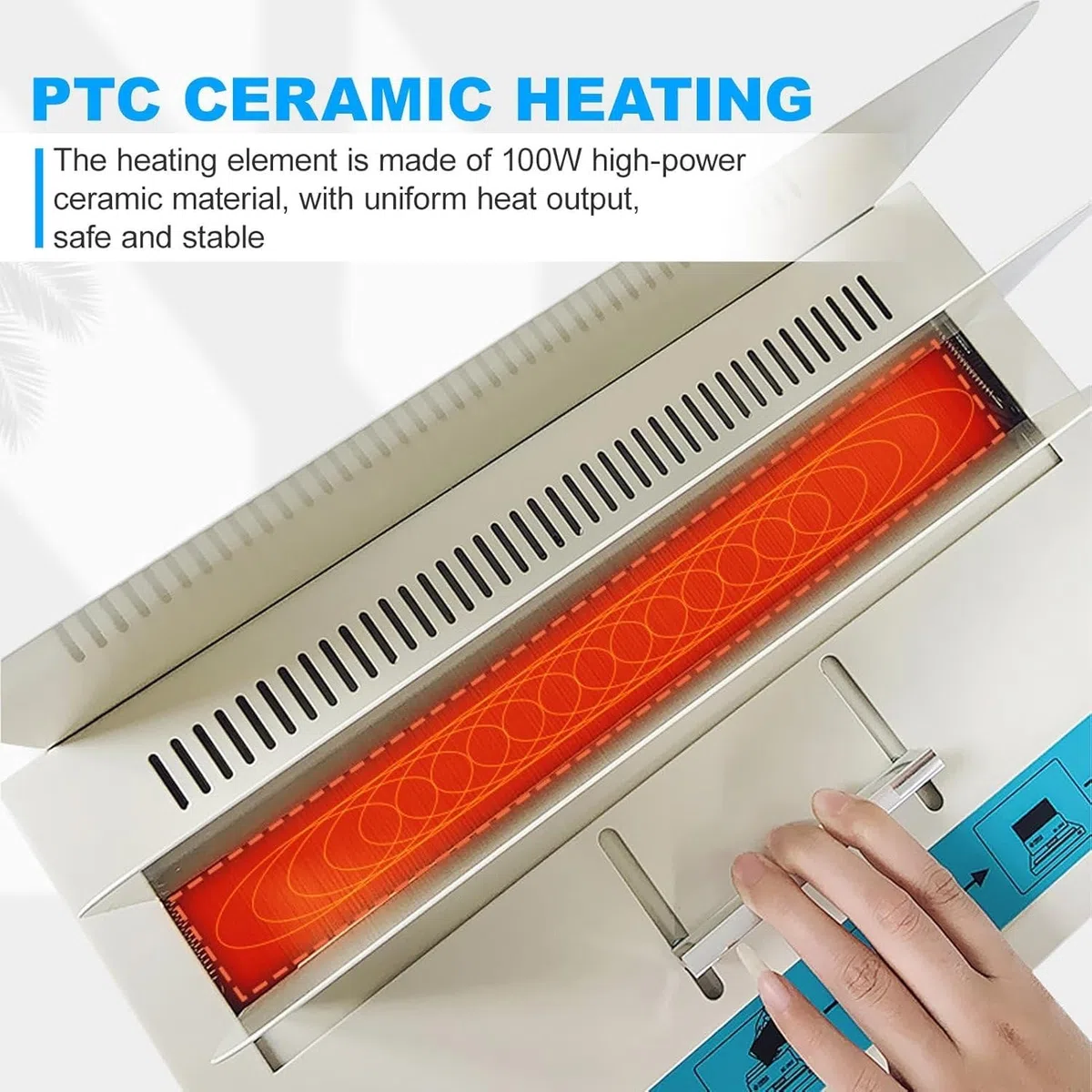 Rilegatrice Elettrica A Colla A Caldo, Rilegatrice A Colla A Caldo Per A4/A5, Rilegatrice Portatile Con 3 Impostazioni Di Calore, Riscaldamento In Ceramica PTC