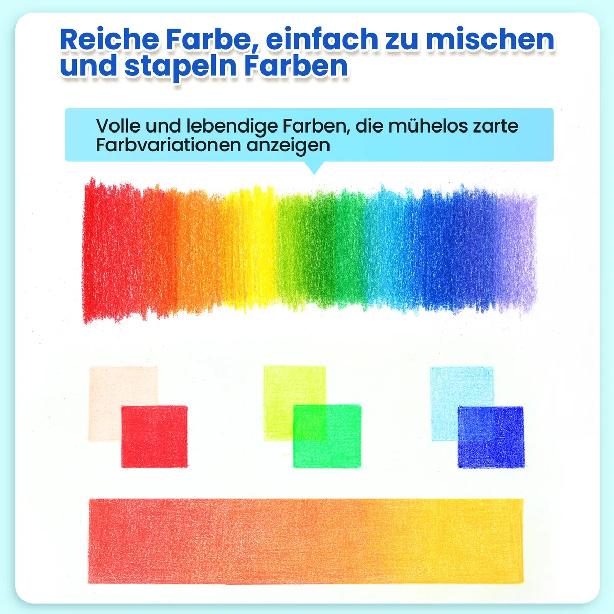 MARCO Set di Matite Colorate 48 Colori, Matite in Legno Ölbasierte per Malen & Zeichnen, Ideal per Artisti e Appassionati di Pittura