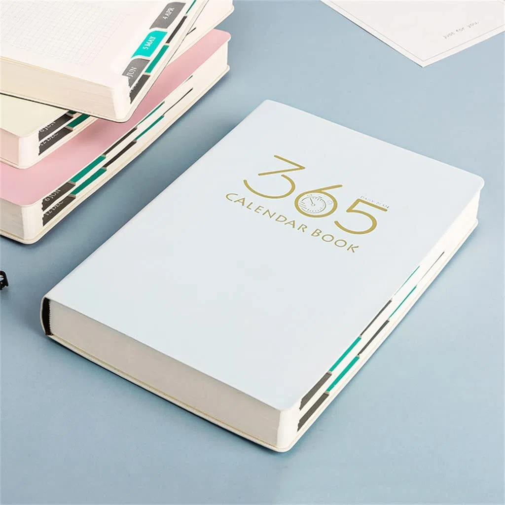 Agenda 365 giorni Agenda 2022 Notebook A5 Giornaliera Settimanale Piano mensile Organizer 200 pagine (A A5)