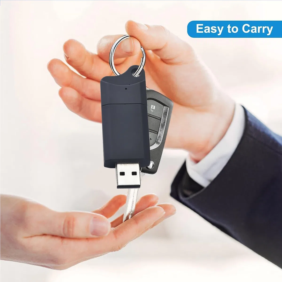 64GB Registratore Vocale, USB Digital microfono Riproduzione Digitale Registratore Audio Piccolo per Conferenze e Riunioni per Lezioni Riunioni Interviste