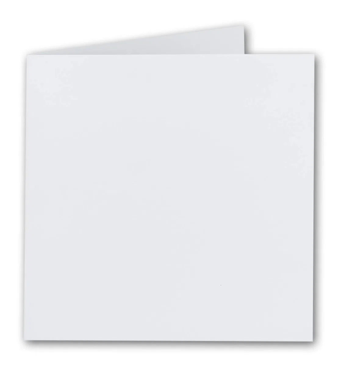 Gustav Neuser C-Line - Se di biglietti d'invito quadrati con buste, colore: bianco (lingua italiana non garantita) 1000 Stück bianco