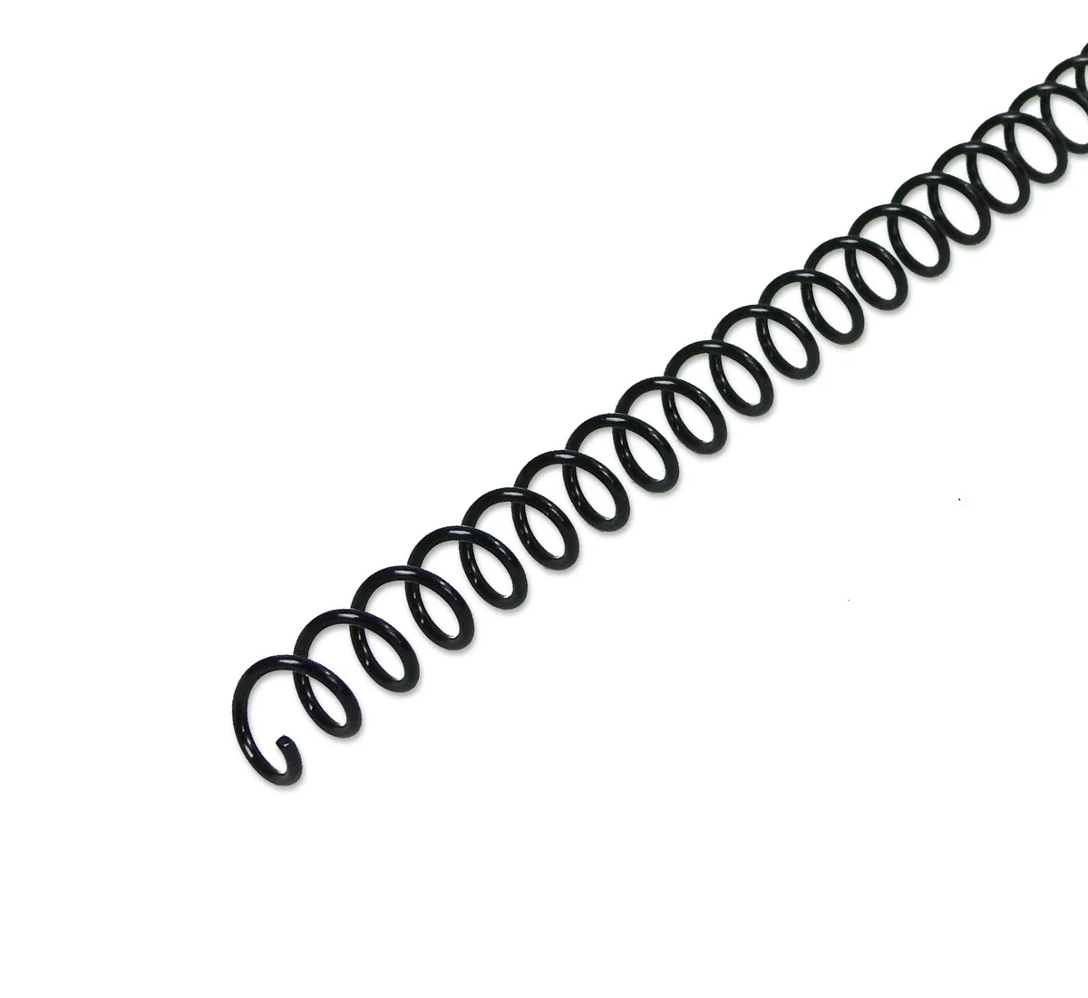RAYSON Spirale per Rilegatura a Spirale, 40 Fogli, 7,9 mm, Passo 3:1, A4, Nera, Confezione da 100